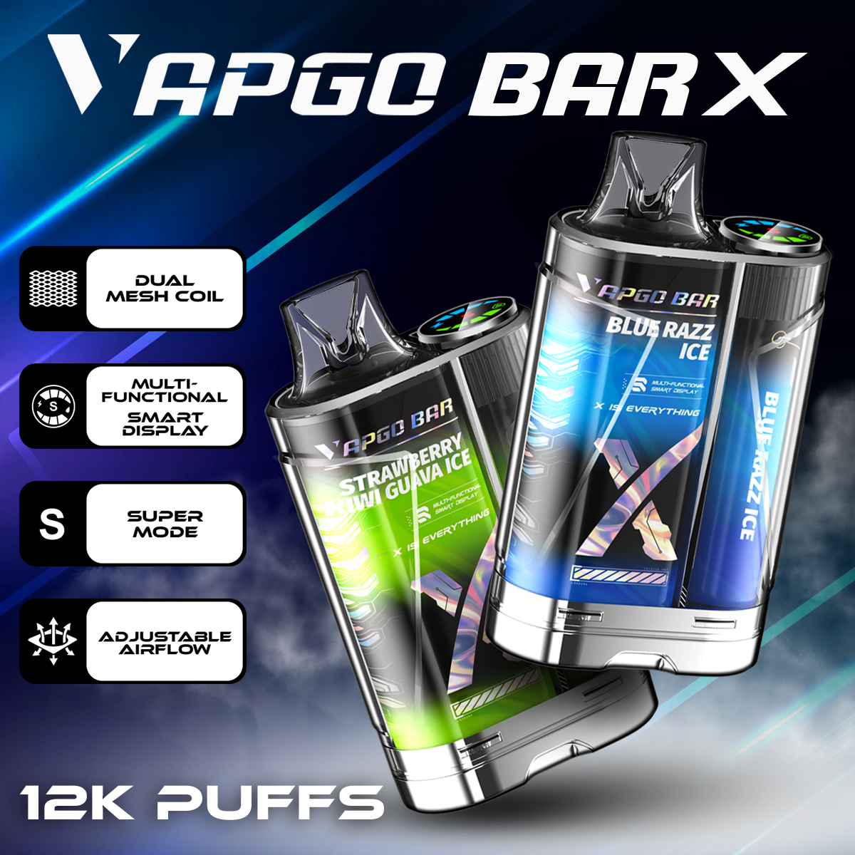 Vapgo Bar X 12K Disposable