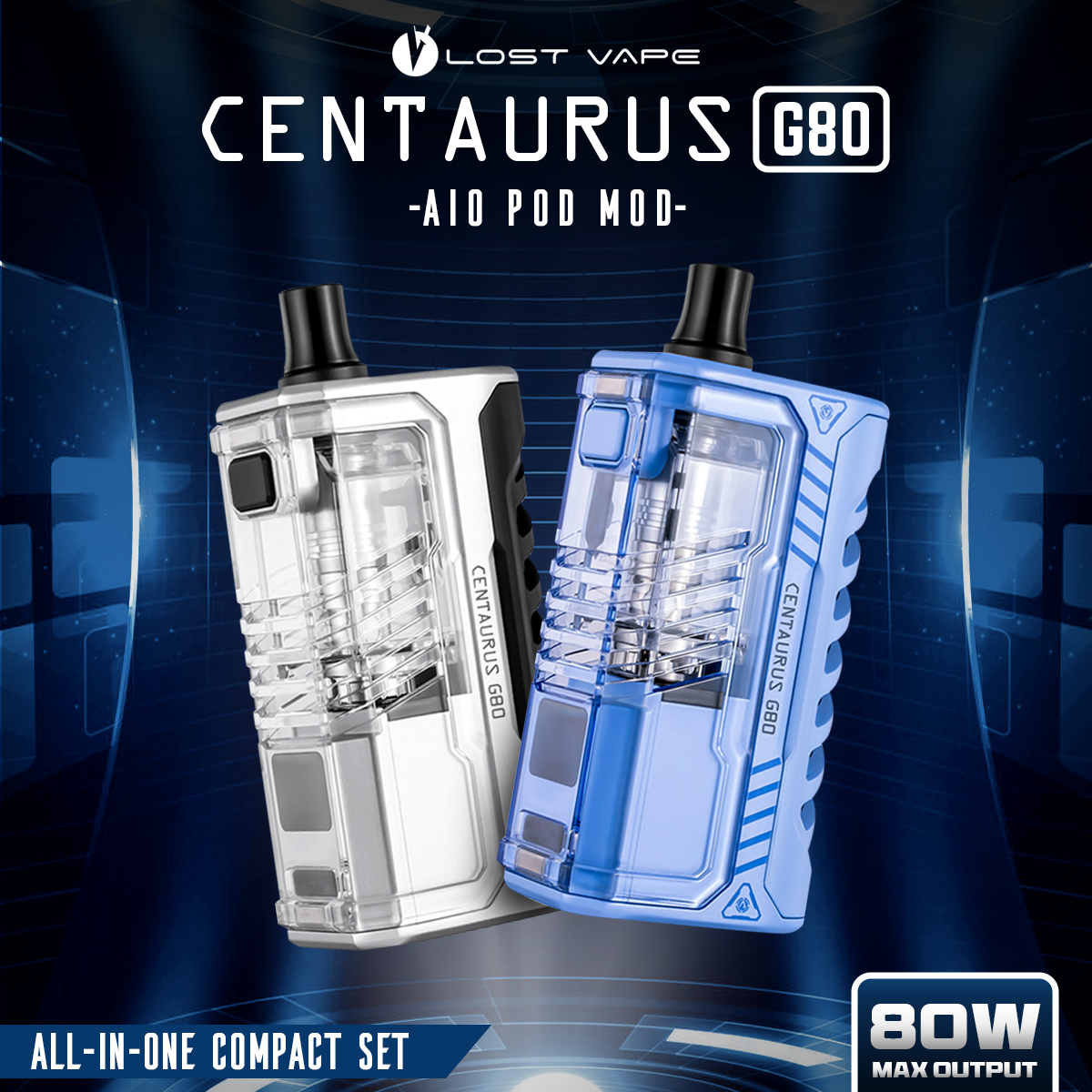 Lost Vape Centaurus G80 AIO Pod System