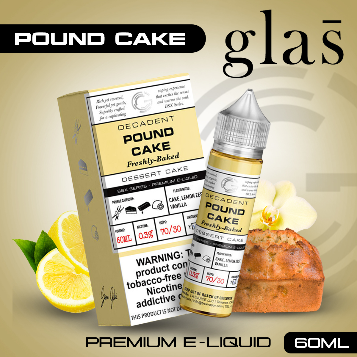 Pound Cake by GLAS BSX