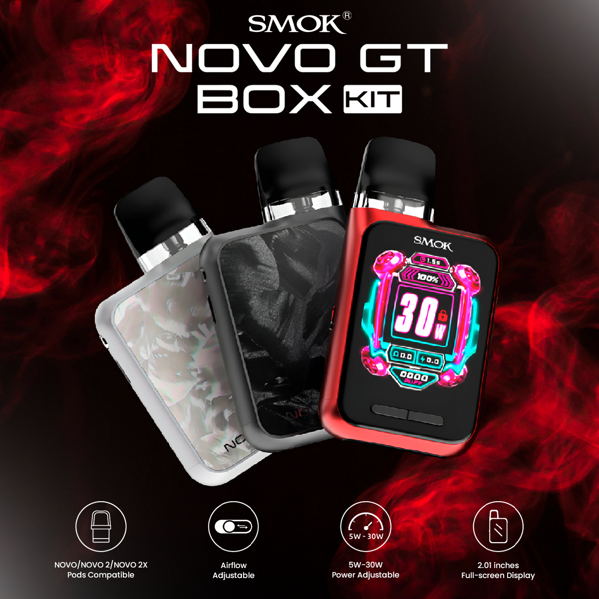 SMOK Novo GT Box Pod