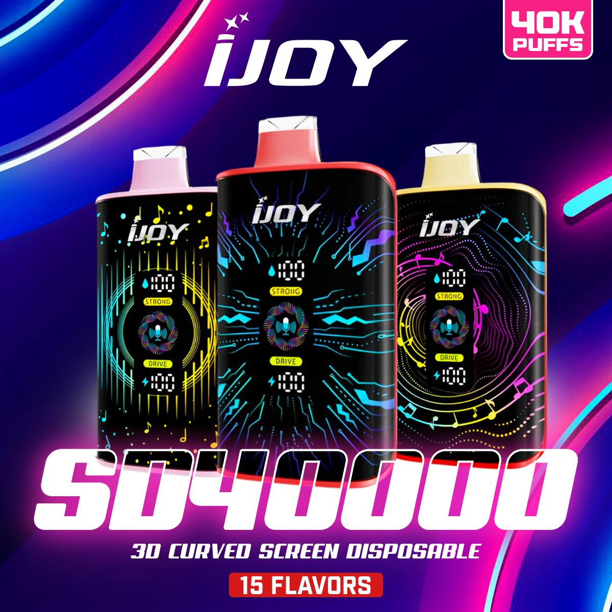 iJoy Bar SD40000 40000 Puffs Disposable Vape 50mg 20mL