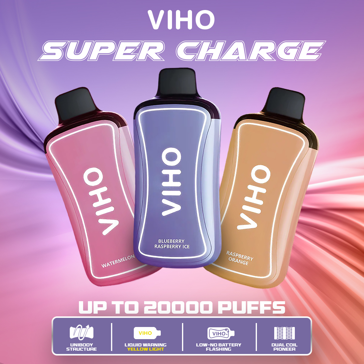 Viho Super Charge 20000 Puffs Disposable