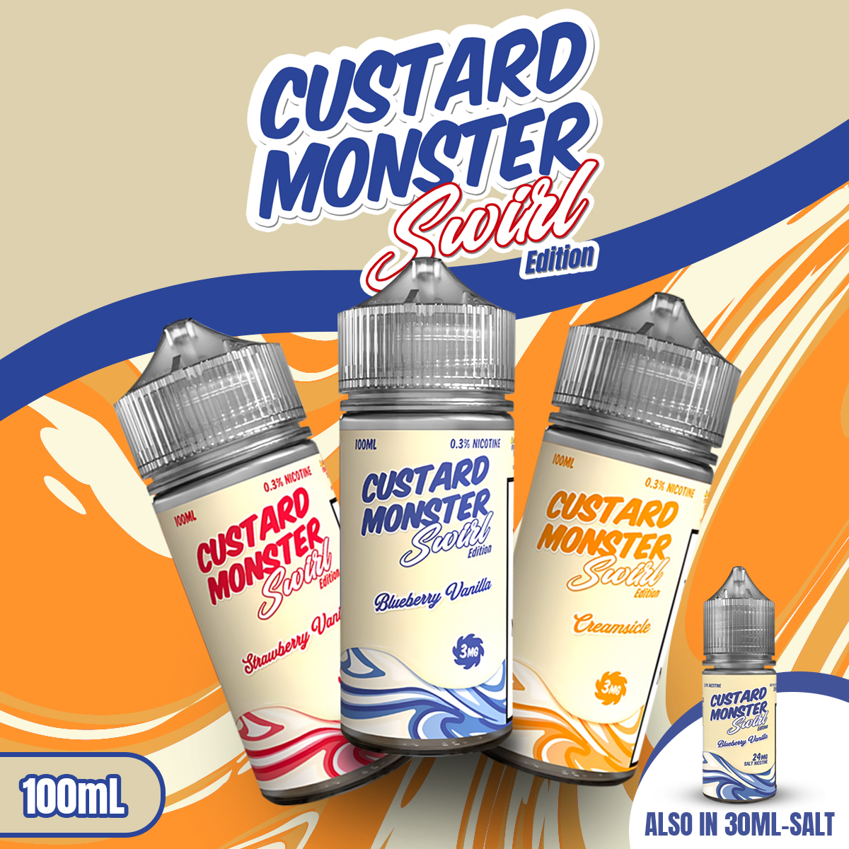 Custard Monster Swirl Series