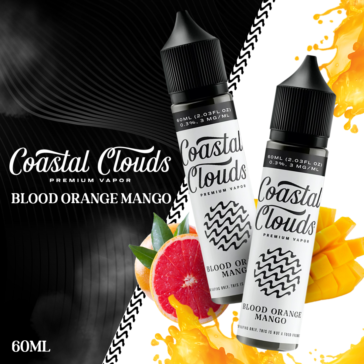 Blood Orange Mango By Coastal Clouds E-Liquid